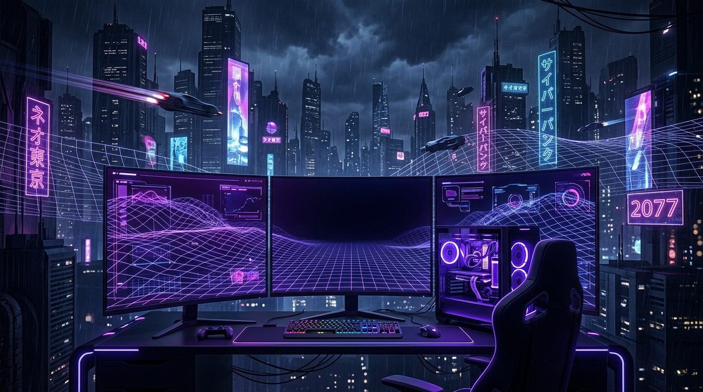 YouTube banner preview for NEON VELOCITY (Neon Gaming)